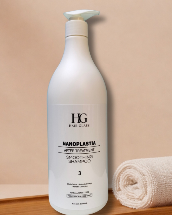 HG Hair Glass Nanoplastia After Treatment Smoothing Shampoo No. 3 (1000ml)