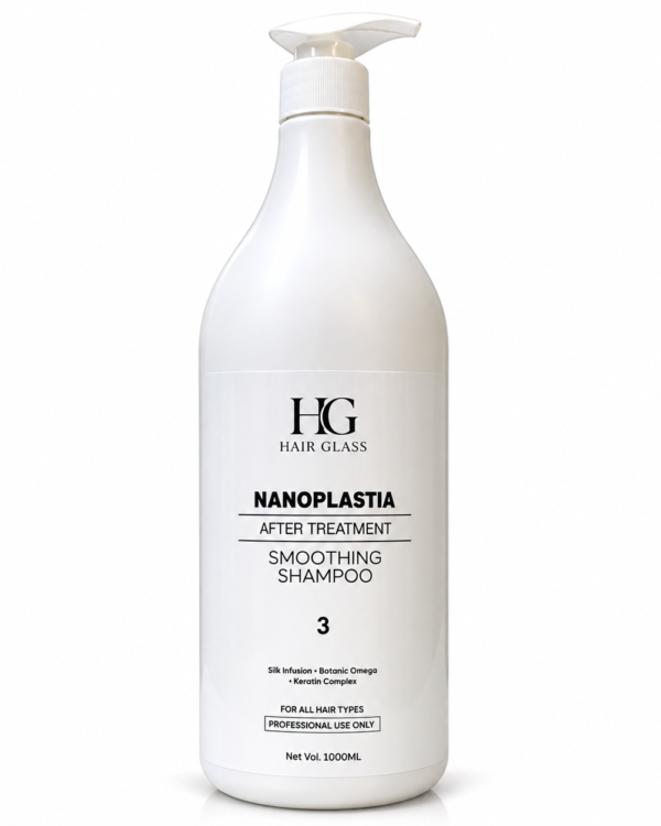 HG Hair Glass Nanoplastia After Treatment Smoothing Shampoo No. 3 (1000ml)