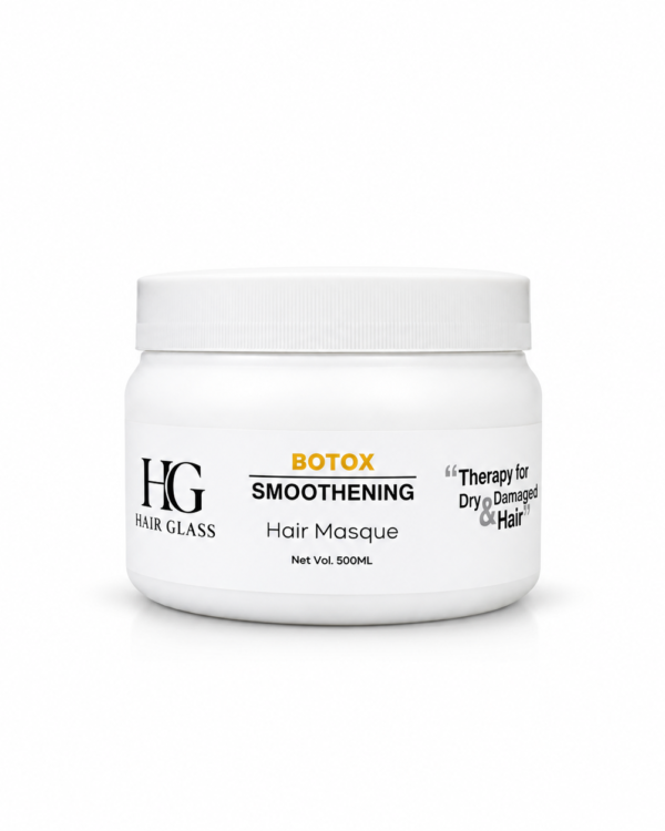 HG Hair Glass Botox Smoothing Hair Masque (500ml) – Deep Repair & Frizz Control