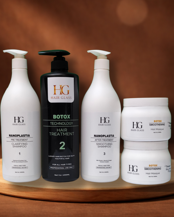 HG Hair Glass Botox Hair Treatment Professional Kit